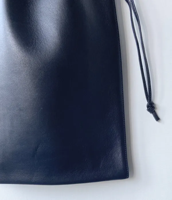 Aeta/SMOOTH LEATHER TOTE M(BLACK)
