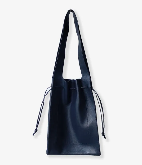 Aeta/SMOOTH LEATHER TOTE M(BLACK)