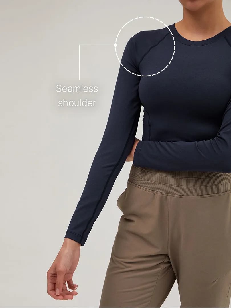 Airtouch Pace Cropped Long Sleeve