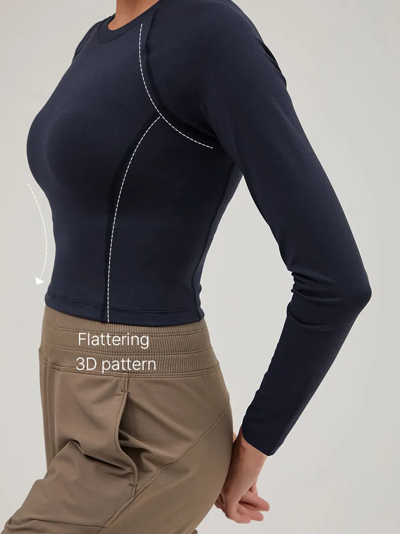 Airtouch Pace Cropped Long Sleeve
