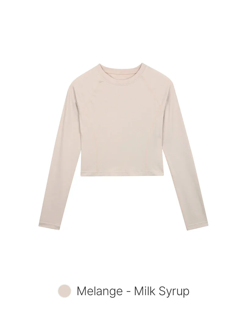 Airtouch Pace Cropped Long Sleeve