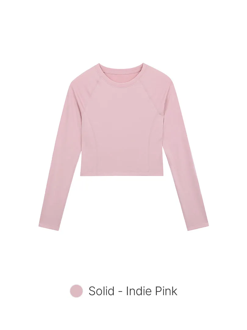 Airtouch Pace Cropped Long Sleeve