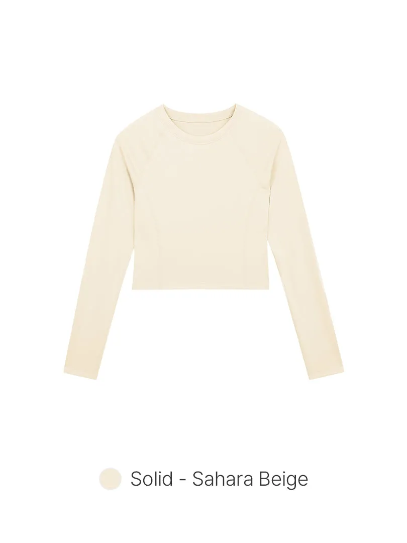 Airtouch Pace Cropped Long Sleeve