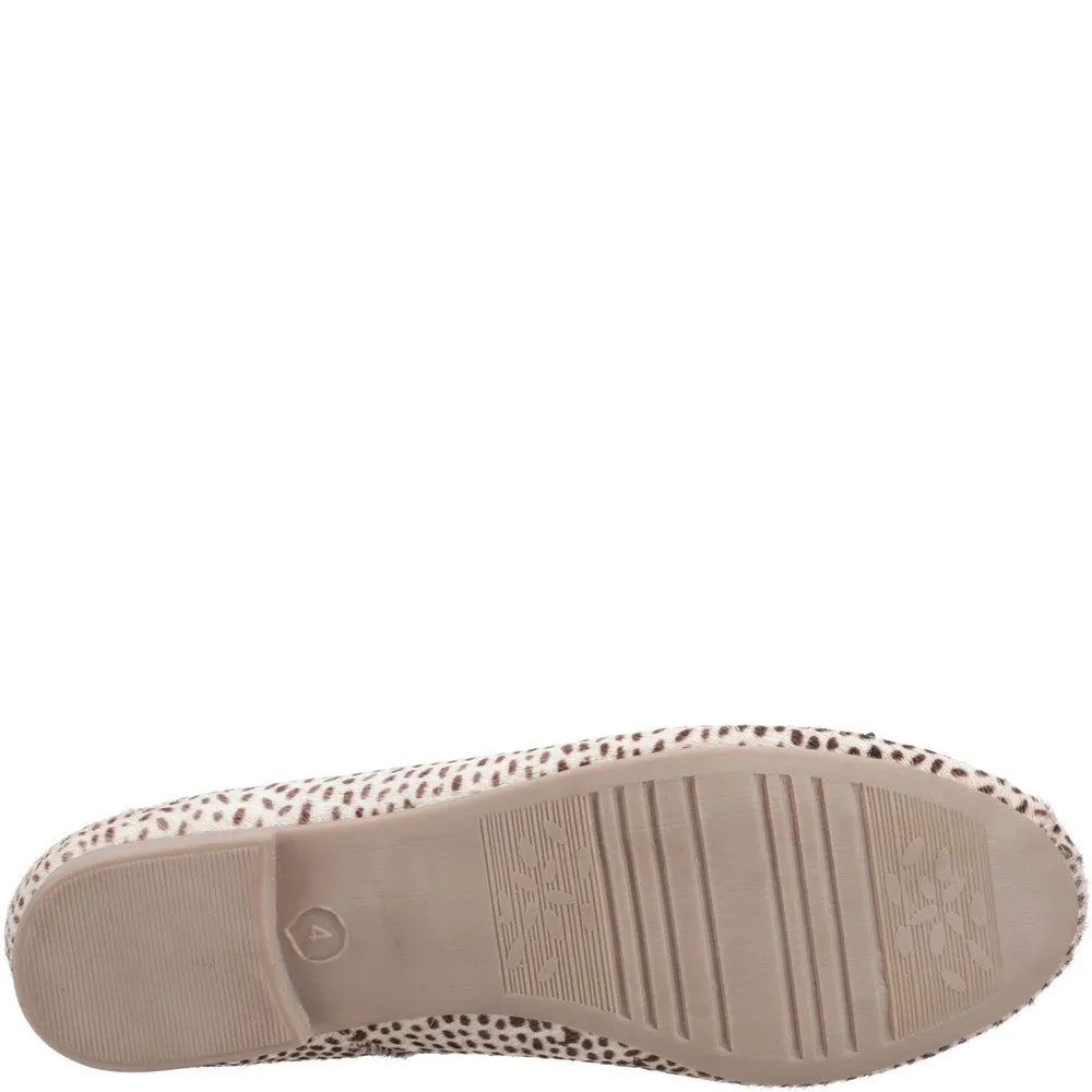 Animal Naomi Suede Ballerinas