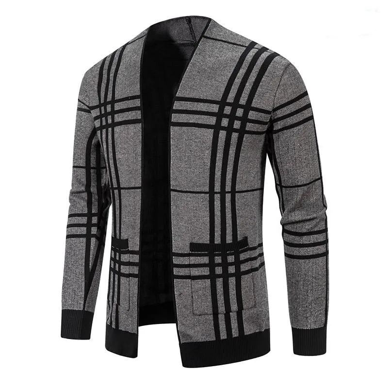 Cardigan Knit Winter Sweater | Popular Male Apparel and Accessories