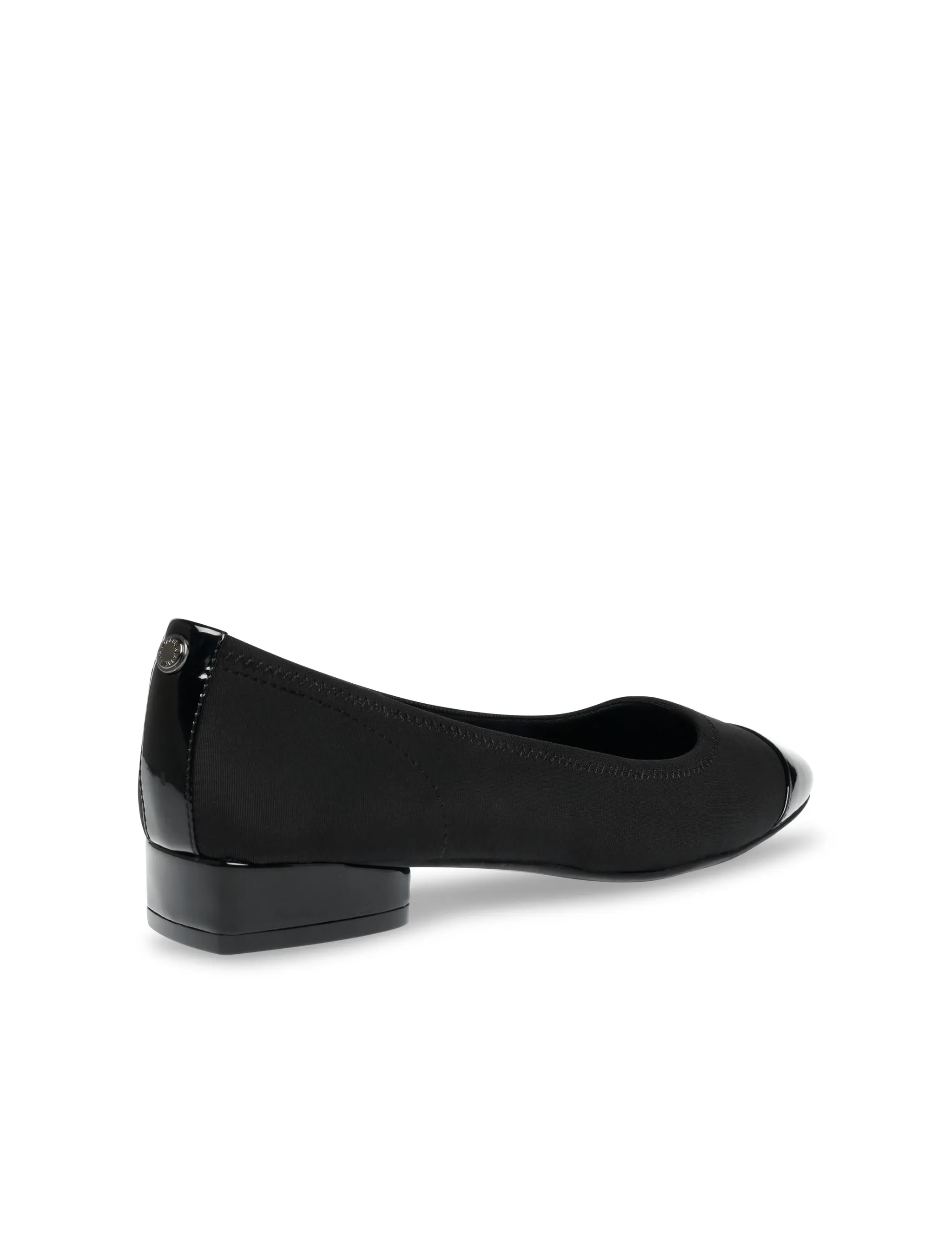 Carlie Black Fabric Anne Klein Ballet Flats