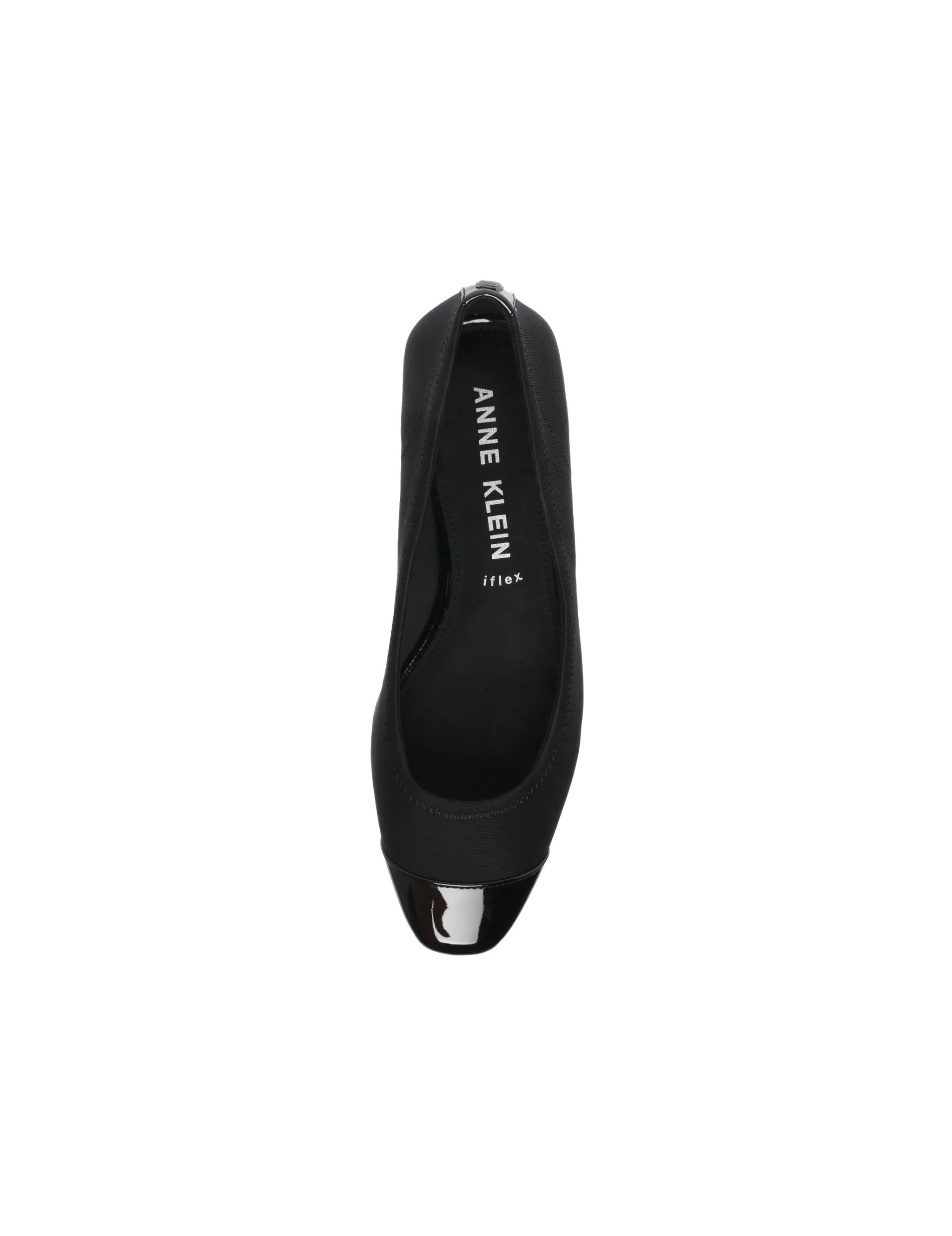 Carlie Black Fabric Anne Klein Ballet Flats