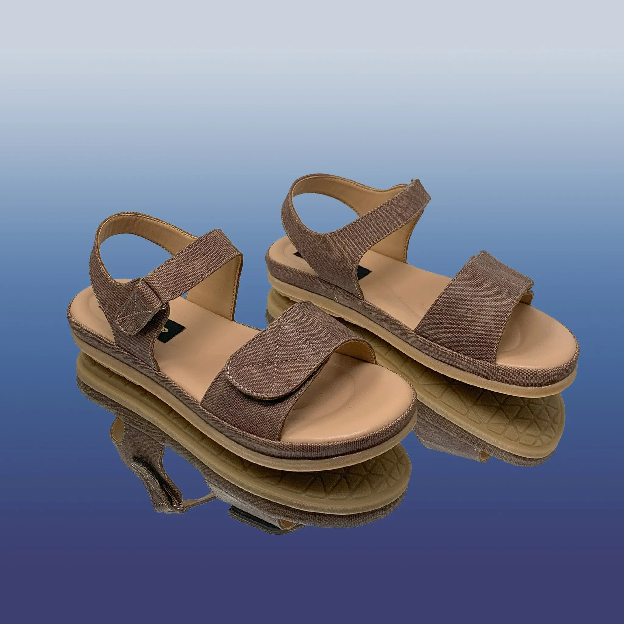 Casual Brown Strap Sandals