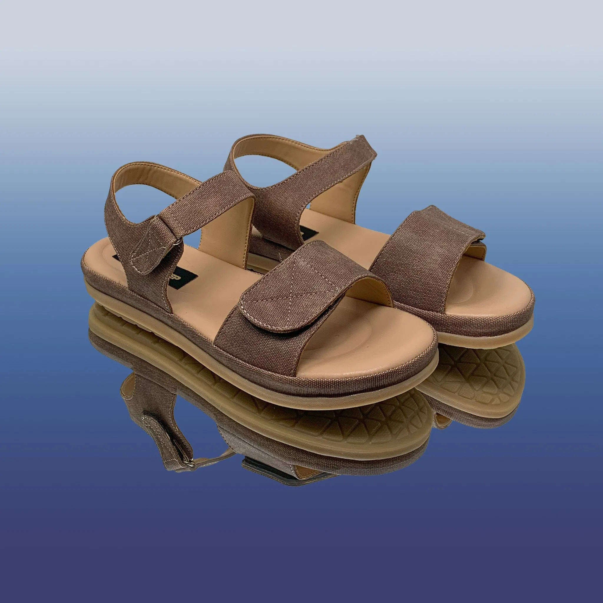 Casual Brown Strap Sandals