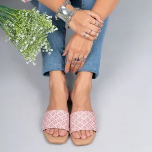 Chamoli Motif Casual Flats
