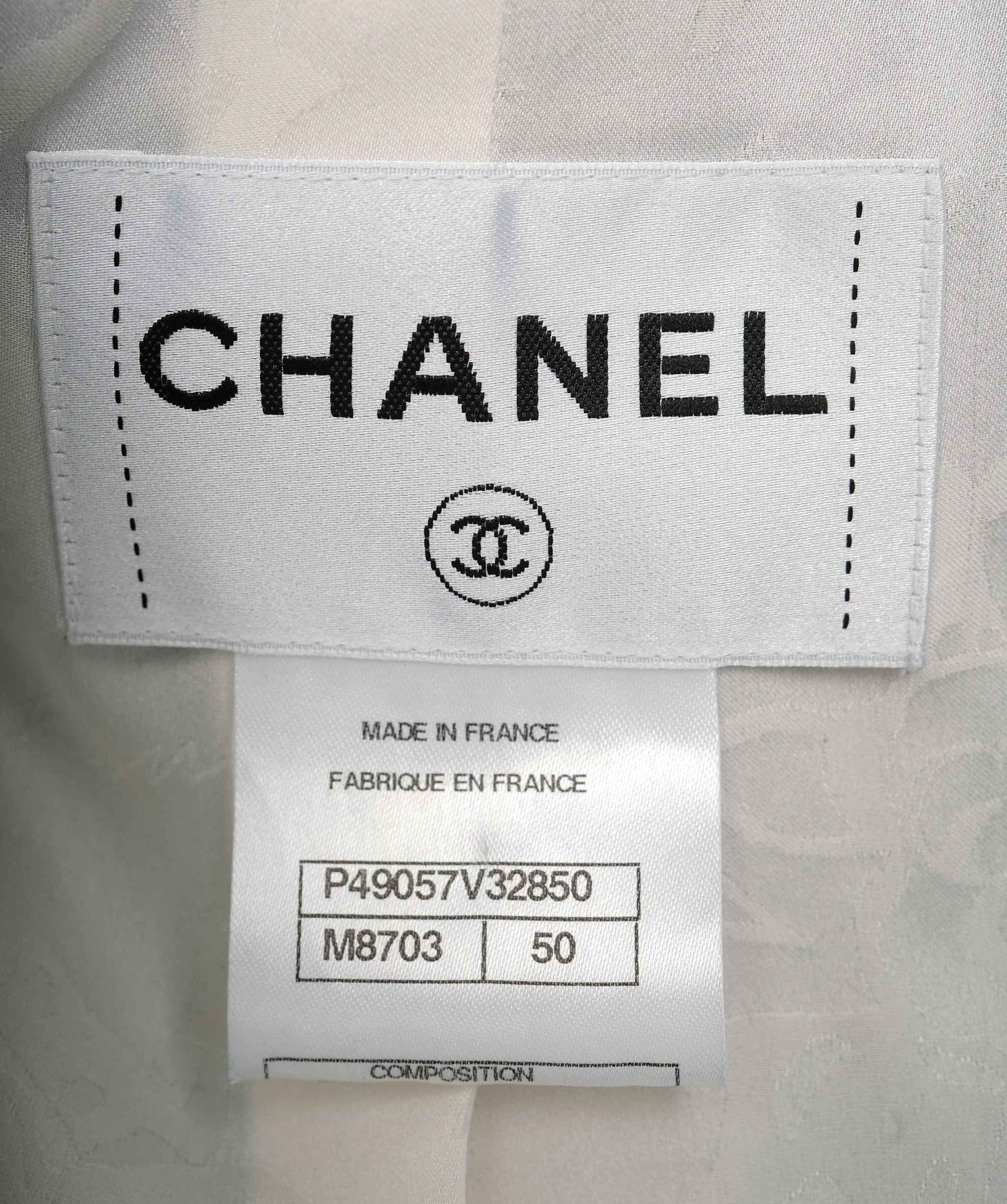 Chanel 2014 Tweed Pattern Blazer UKL1371