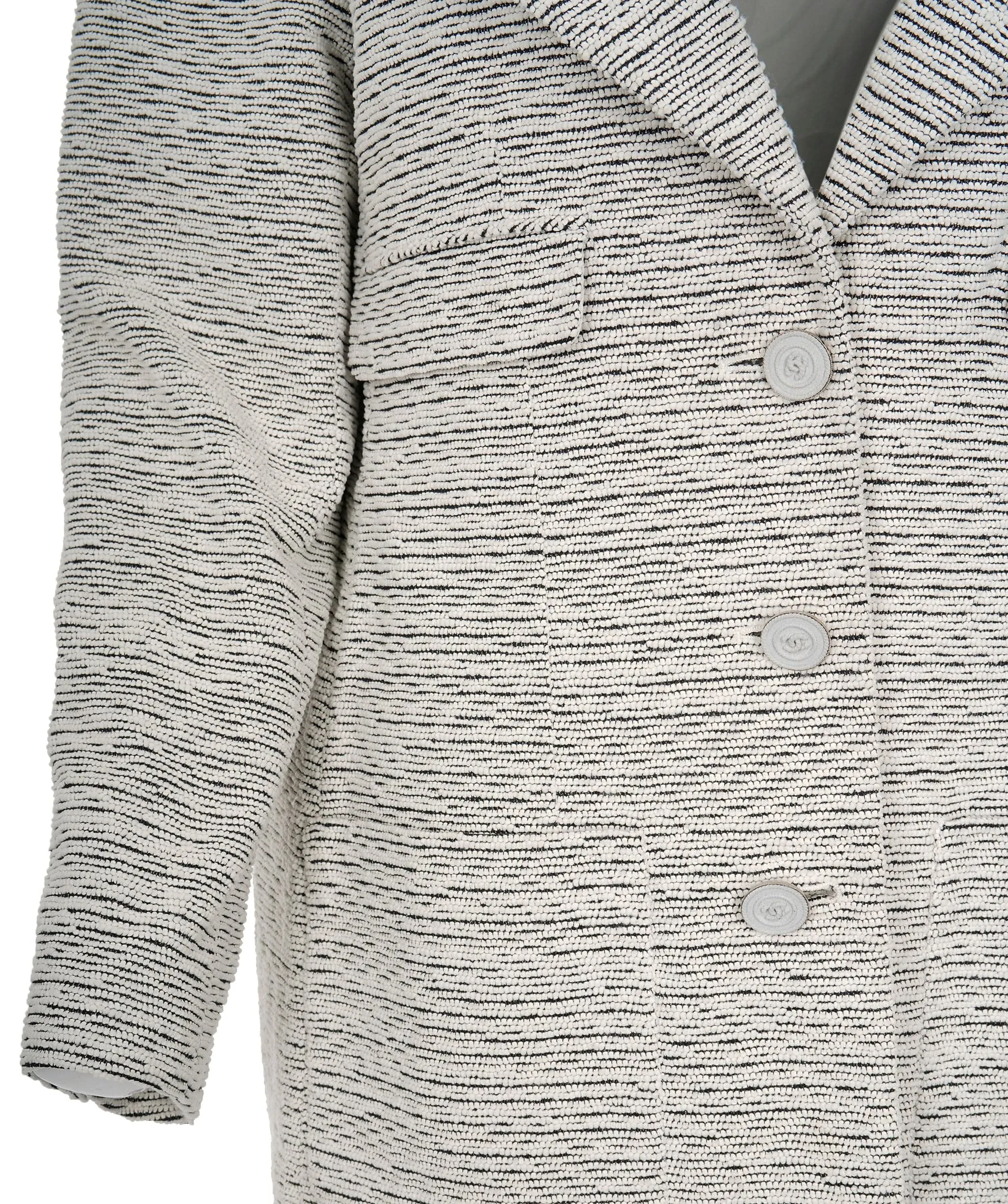 Chanel 2014 Tweed Pattern Blazer UKL1371