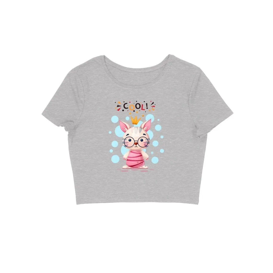 Cool Cat Crop Top