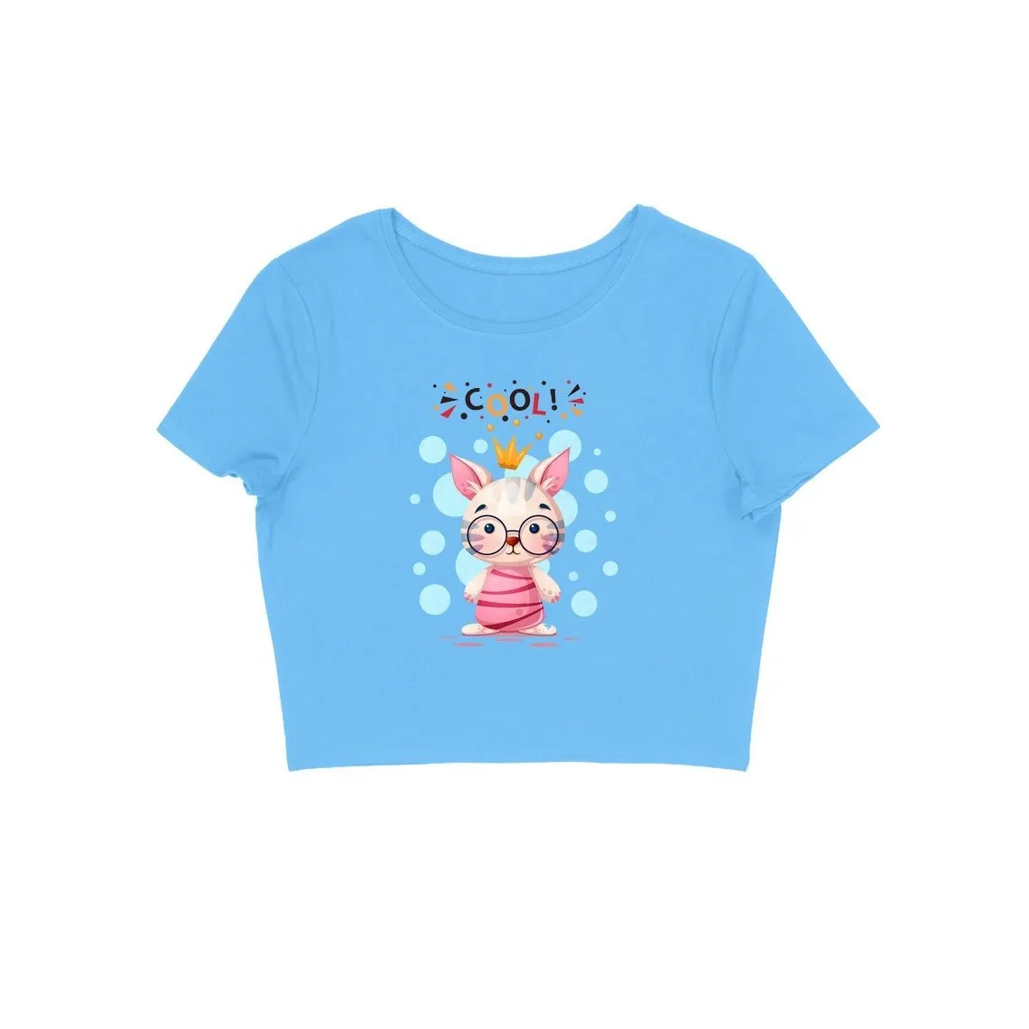 Cool Cat Crop Top
