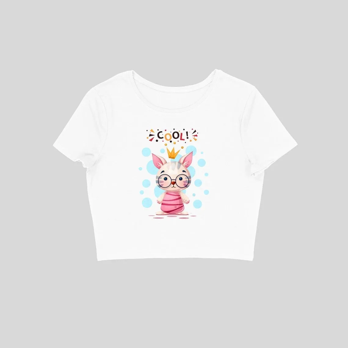 Cool Cat Crop Top