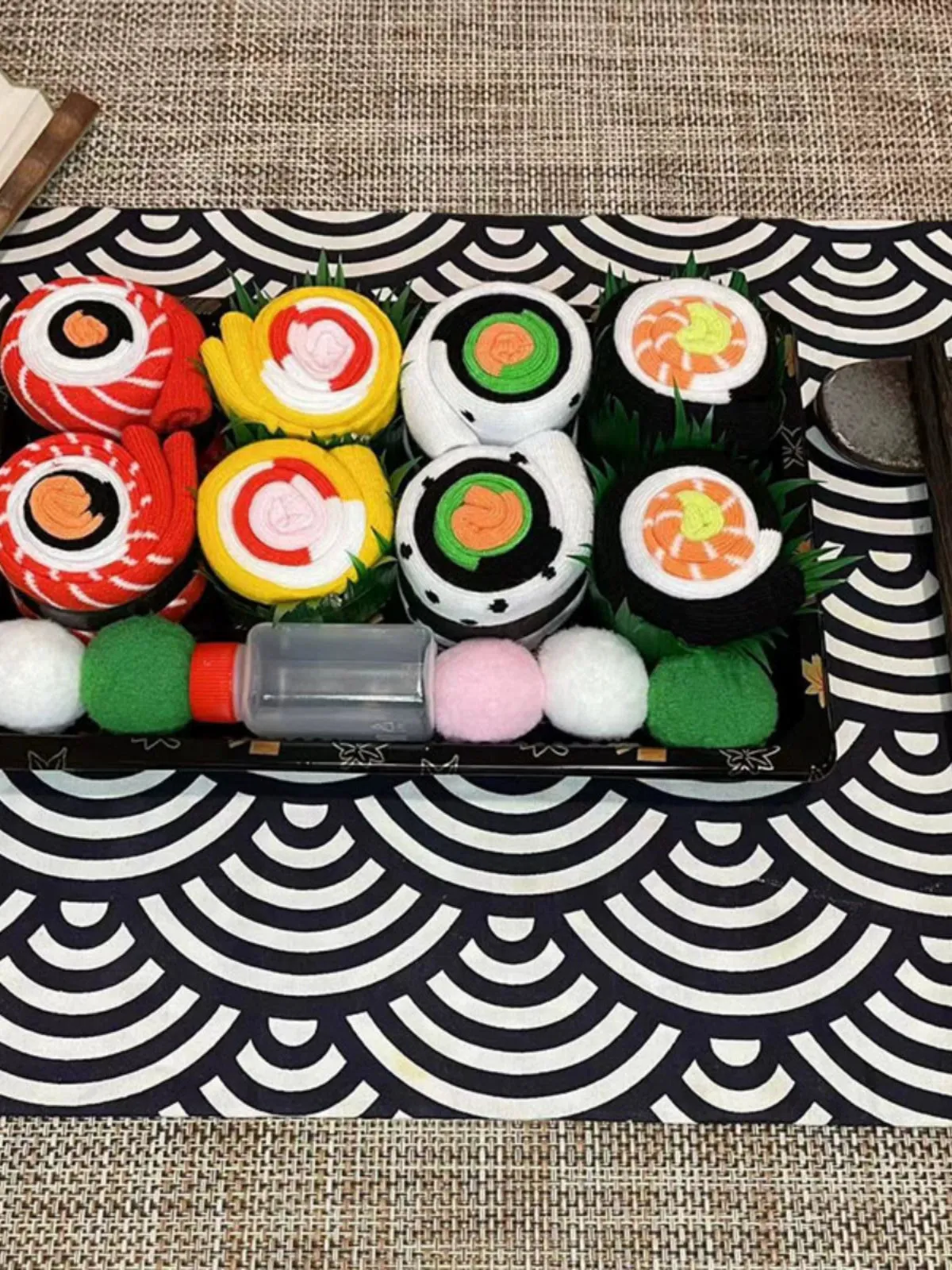 Creative Sushi Socks Gift Box