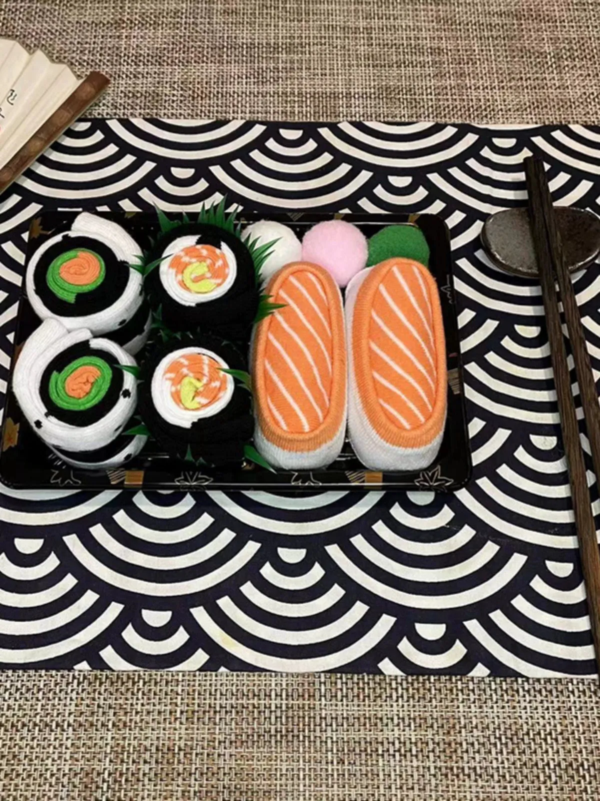 Creative Sushi Socks Gift Box