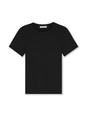 Crewneck T-shirt | black