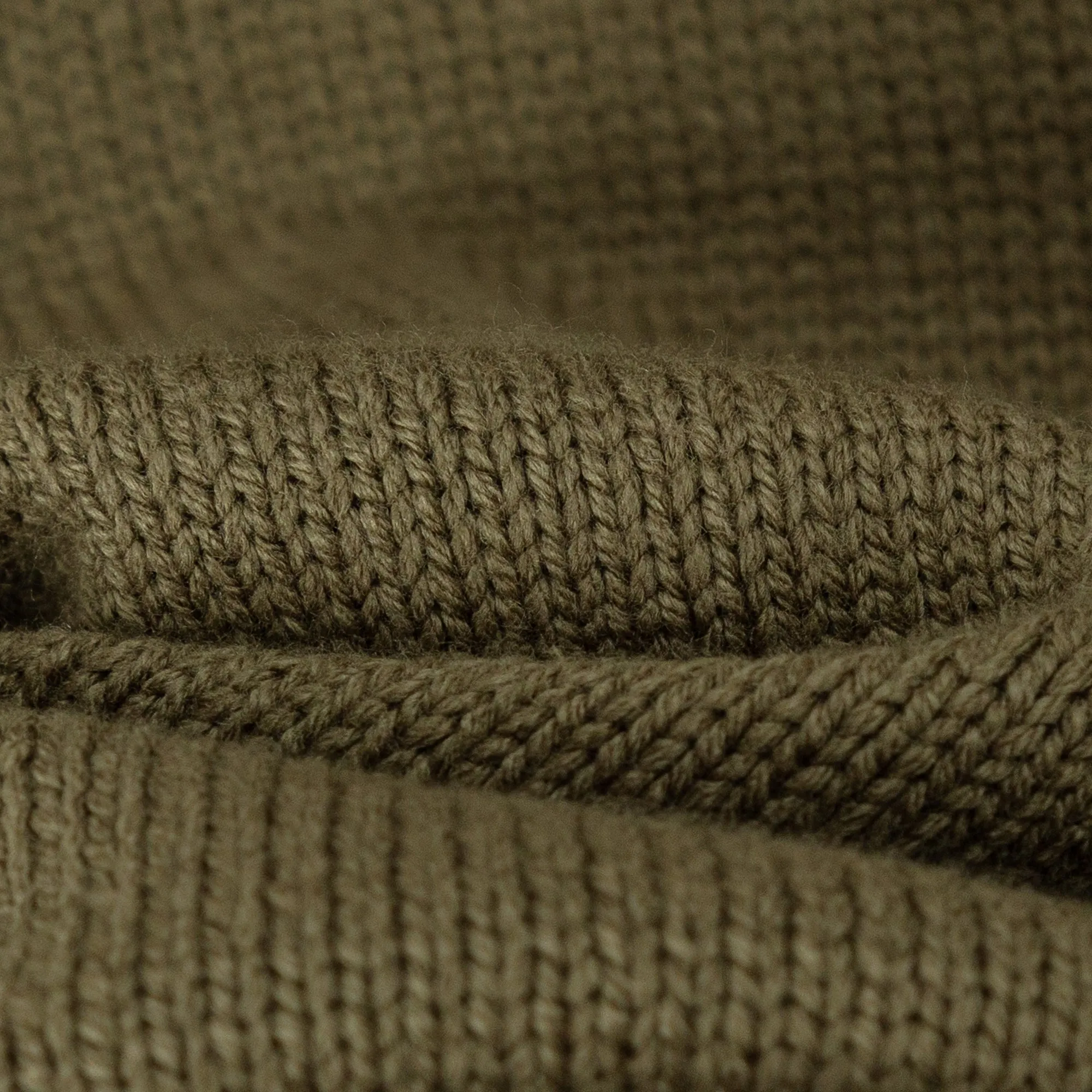Deep V-Neck Knit Sweater