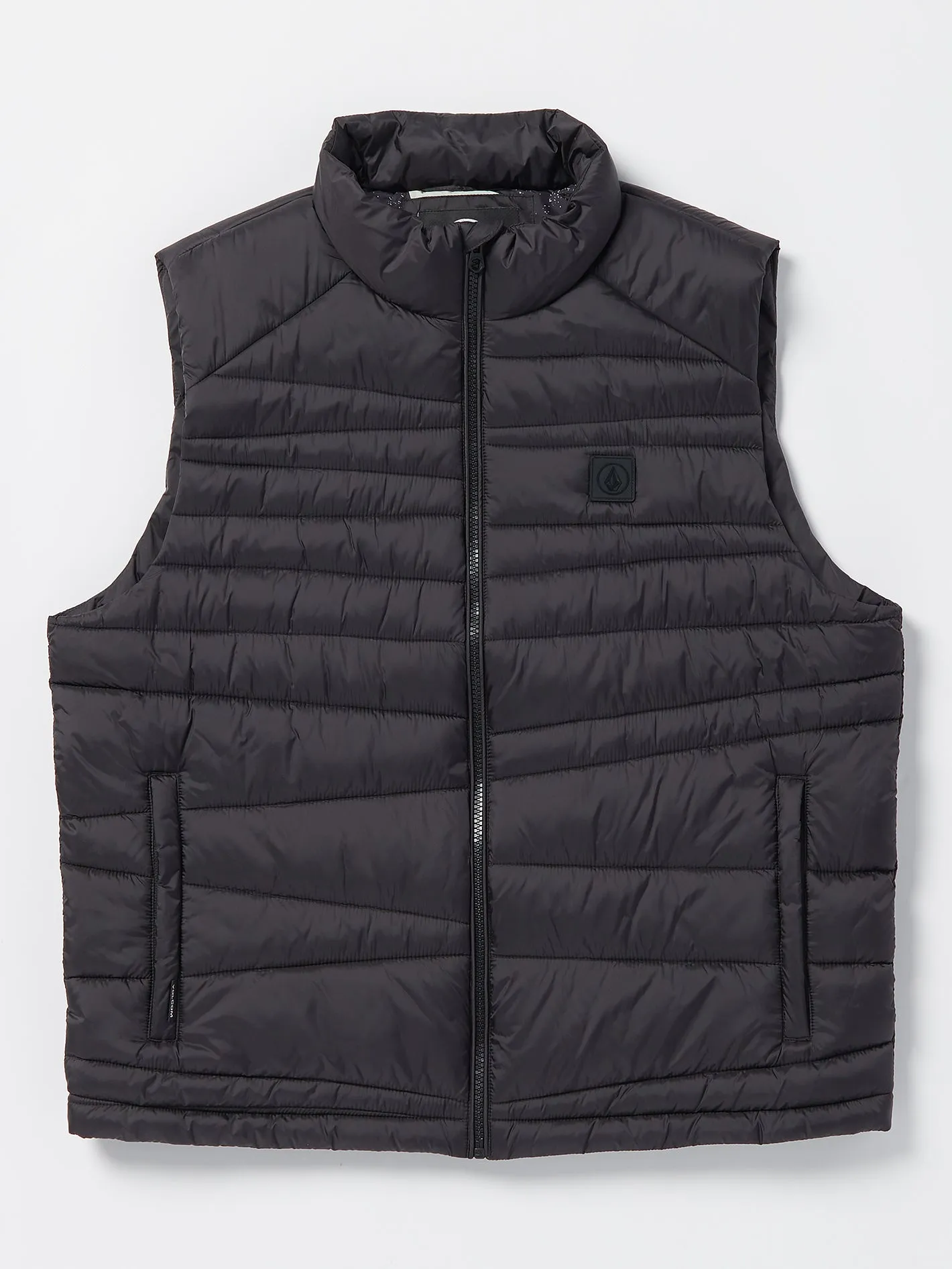 Earth Tripper Reversible Puff Vest - Black