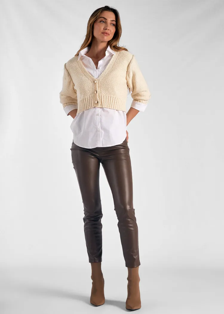 Elan Sonia Cardigan - Off White ***FINAL SALE***