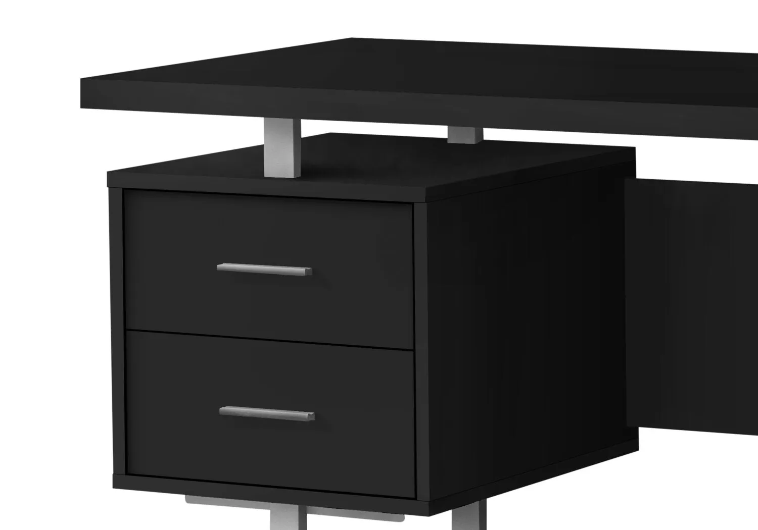 Elley Reversible Desk - Black