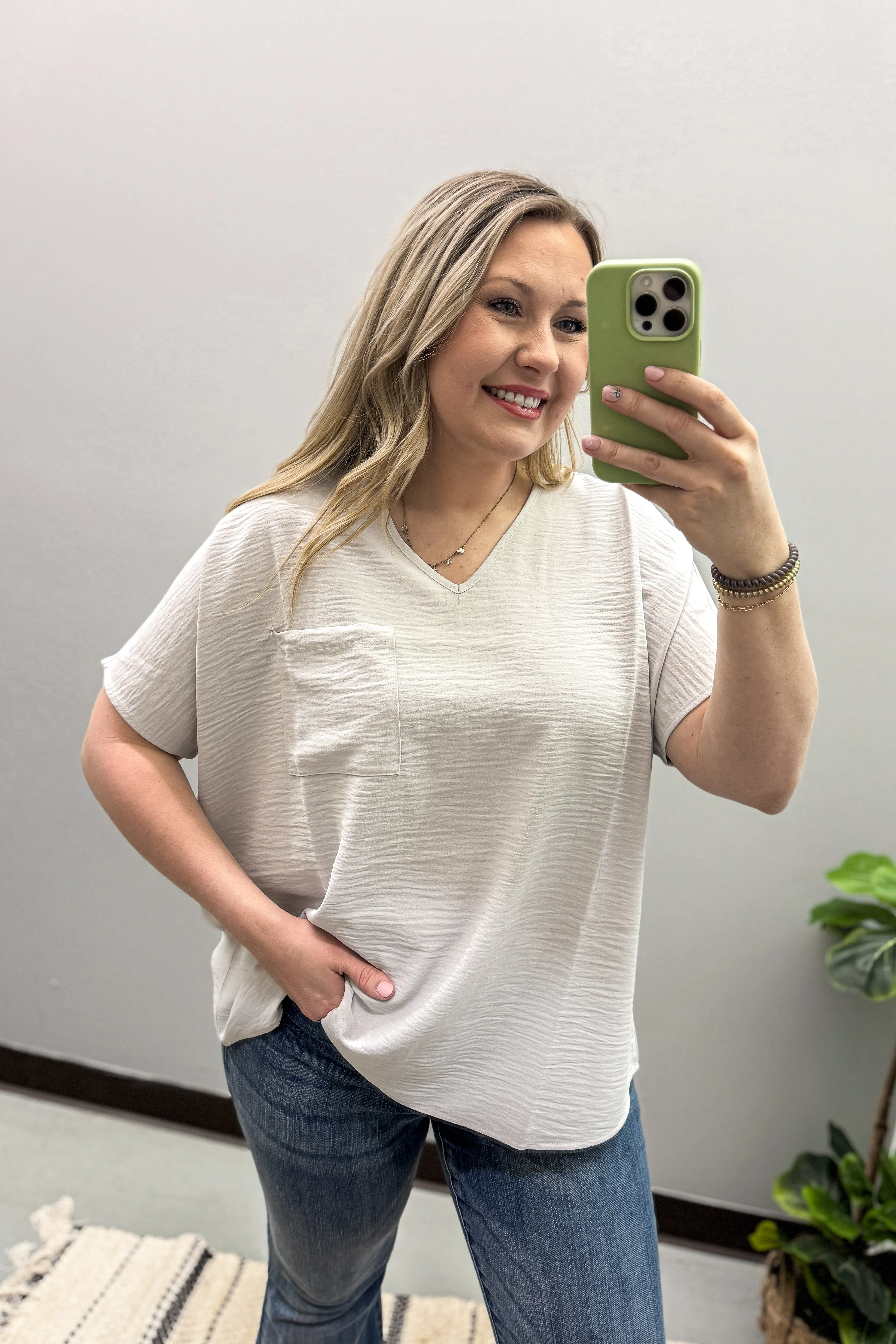 Everyday Chic Top, Bone
