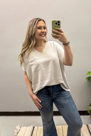 Everyday Chic Top, Bone
