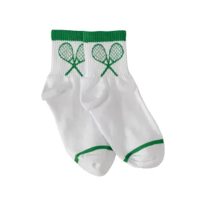 Green Tennis Racquet Socks