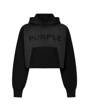 Heavyweight Fleece Raw Hem Hoodie
