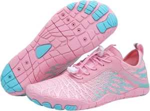 Hike Barefoot Footwear Shoes Women Men Pro Barefoot Shoes Healthy & Non Slip Wide Toe Box Womens Mens Lightweight Breathable Sports Hiking Walking Shoes Unisex