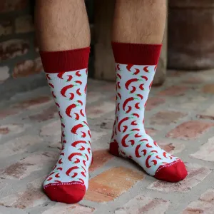 Hot pepper socks