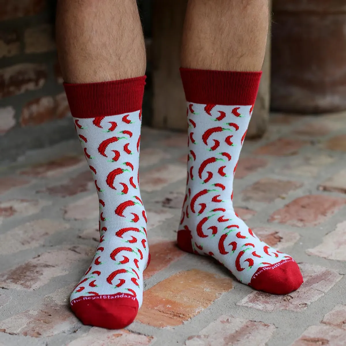 Hot pepper socks