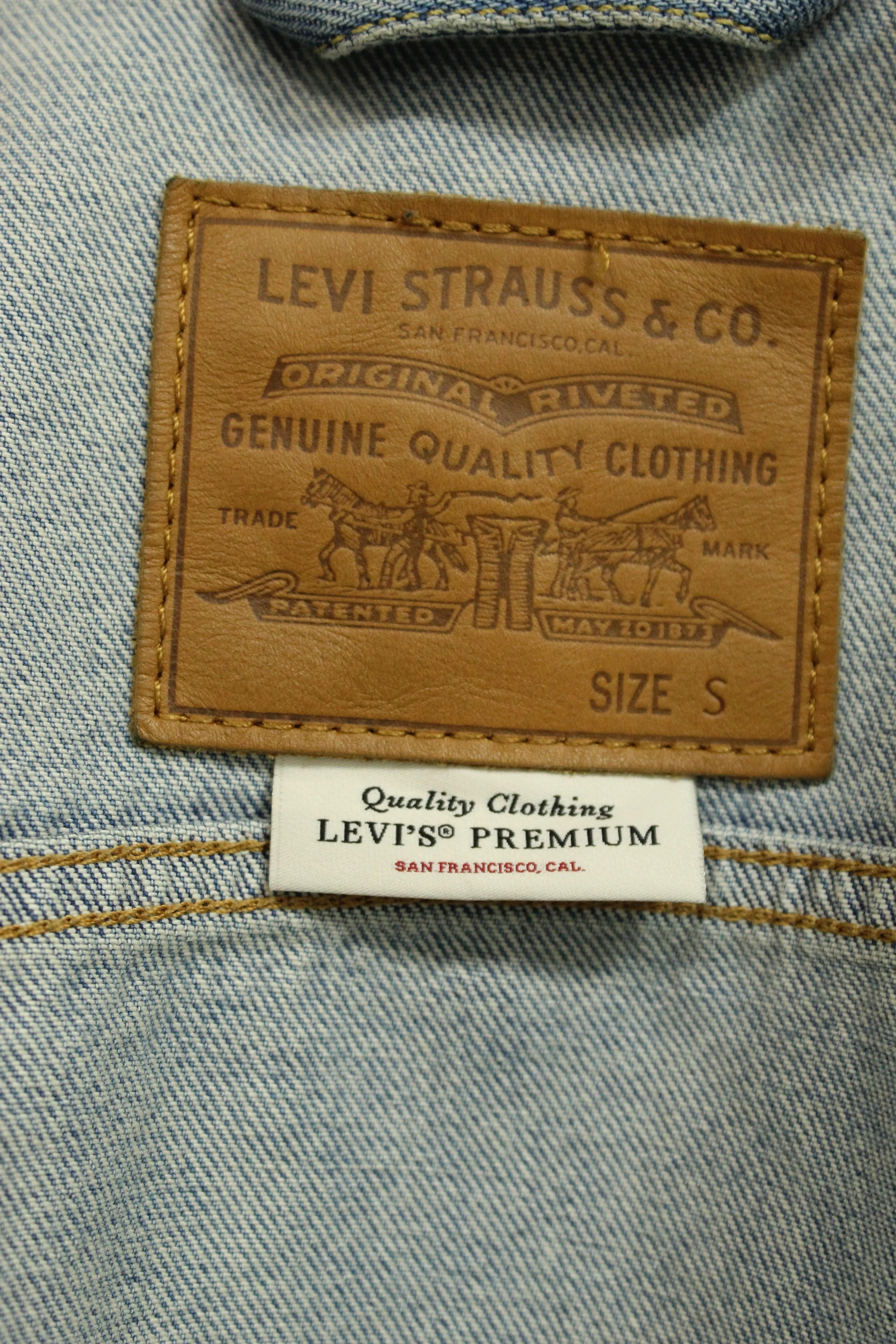 Jacket Azul  Levis Talla S