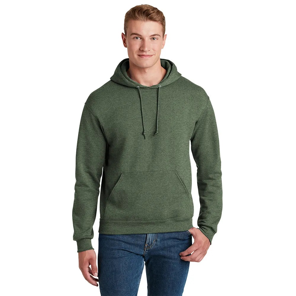 Jerzees® - NuBlend® Pullover Hooded Sweatshirt - Military Green Heather