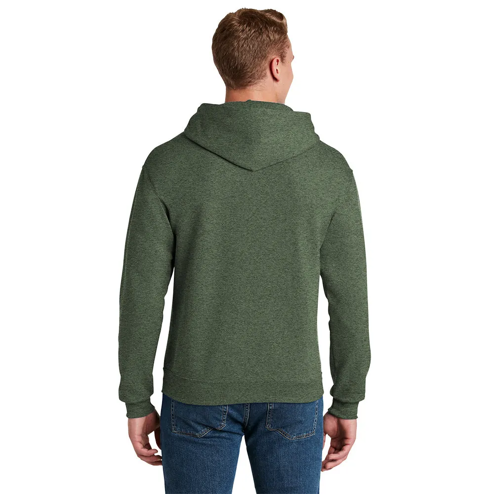 Jerzees® - NuBlend® Pullover Hooded Sweatshirt - Military Green Heather