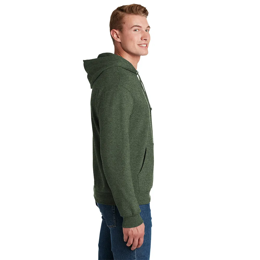 Jerzees® - NuBlend® Pullover Hooded Sweatshirt - Military Green Heather
