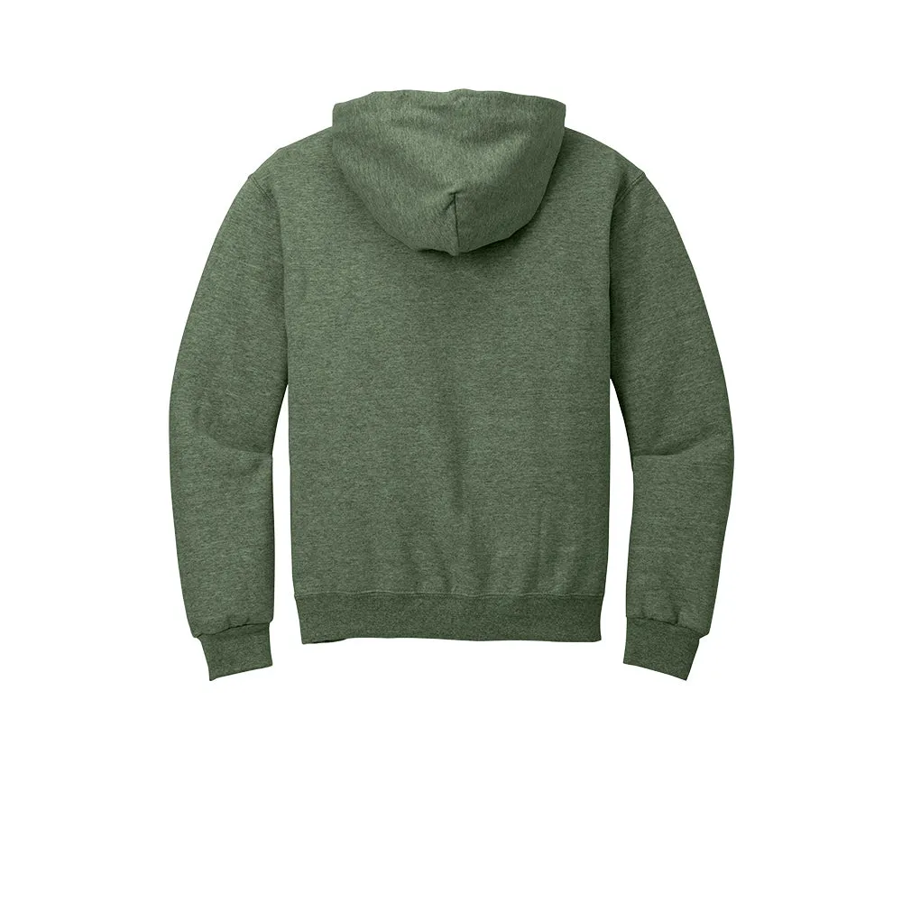 Jerzees® - NuBlend® Pullover Hooded Sweatshirt - Military Green Heather