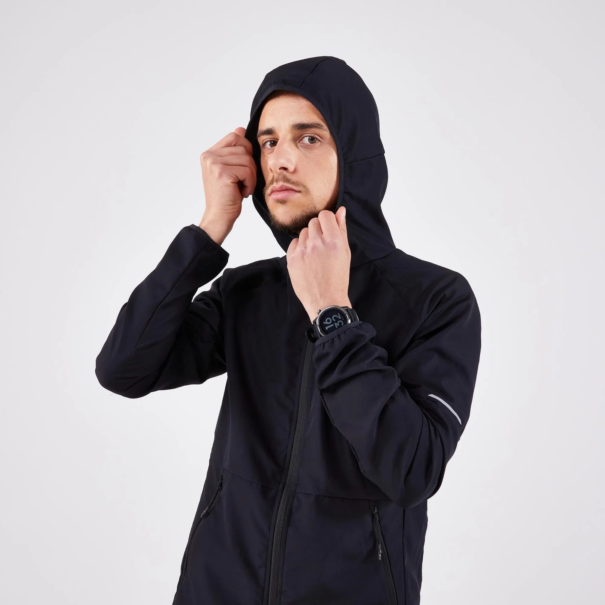 Kiprun Men's Run 100 Windproof Running & Trail Jacket