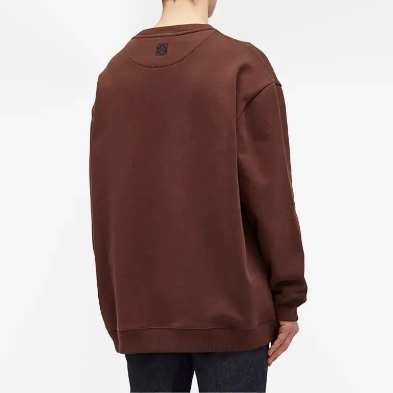 Loewe Bird sweatshirt, brown
