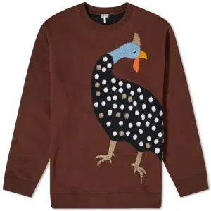 Loewe Bird sweatshirt, brown