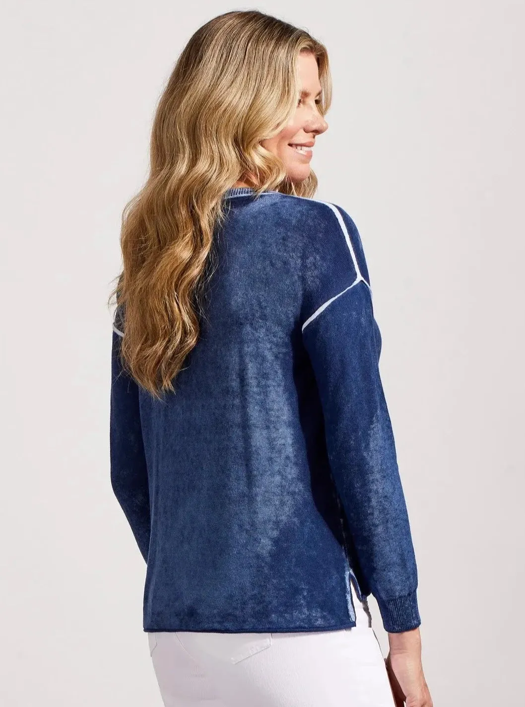 Long Sleeve V-Neck [Nautical-7670O]