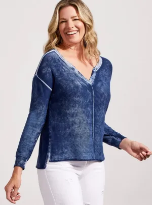 Long Sleeve V-Neck [Nautical-7670O]