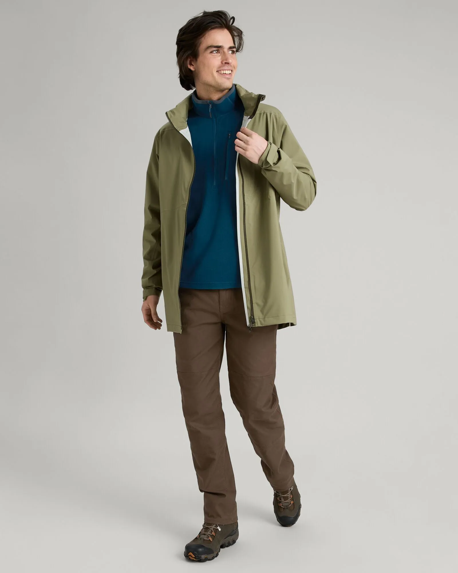 Men's Trailhead Stretch 2.5-layer Rain Parka - Beech
