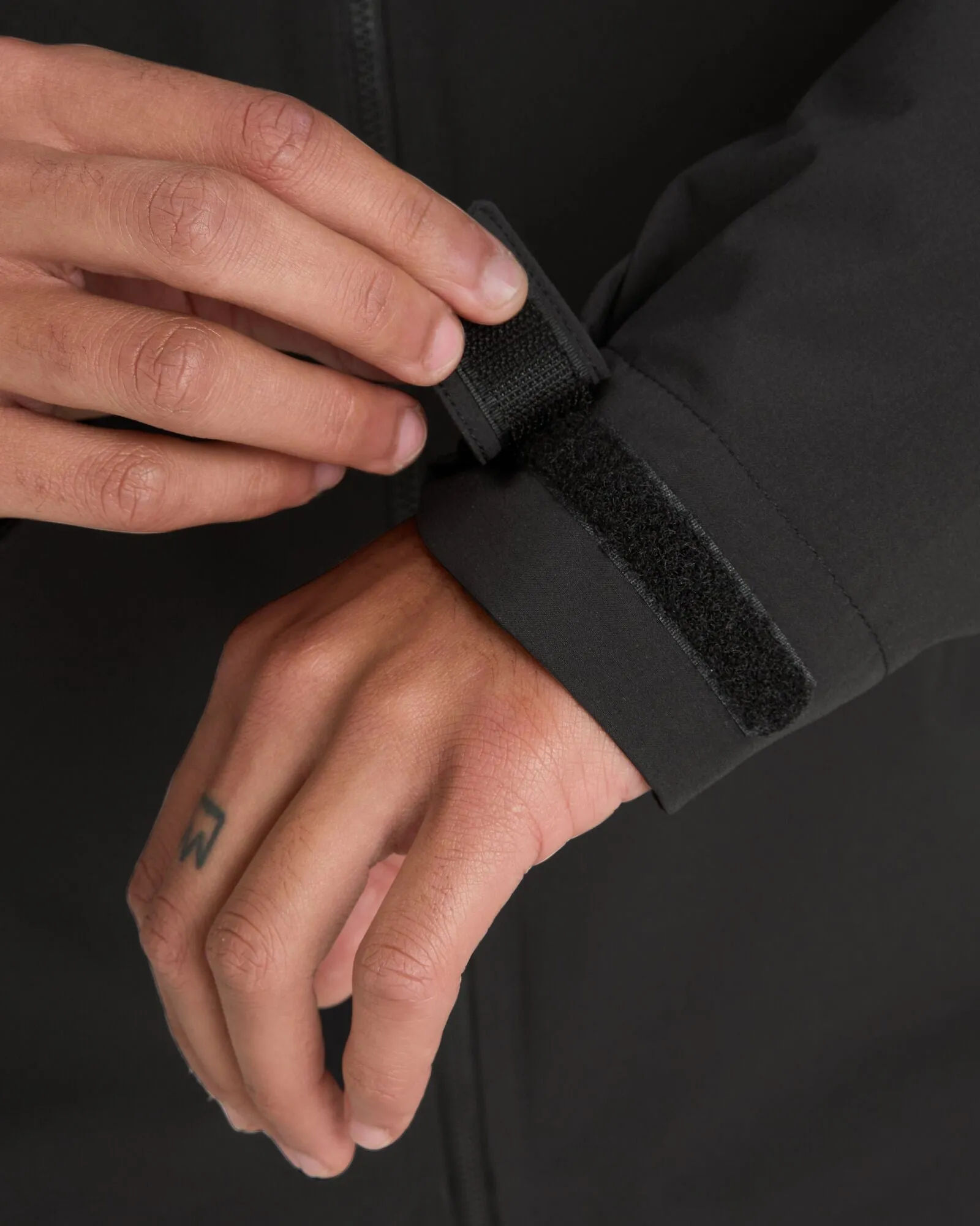Men's Trailhead Stretch 2.5-layer Rain Parka - Black Stingray
