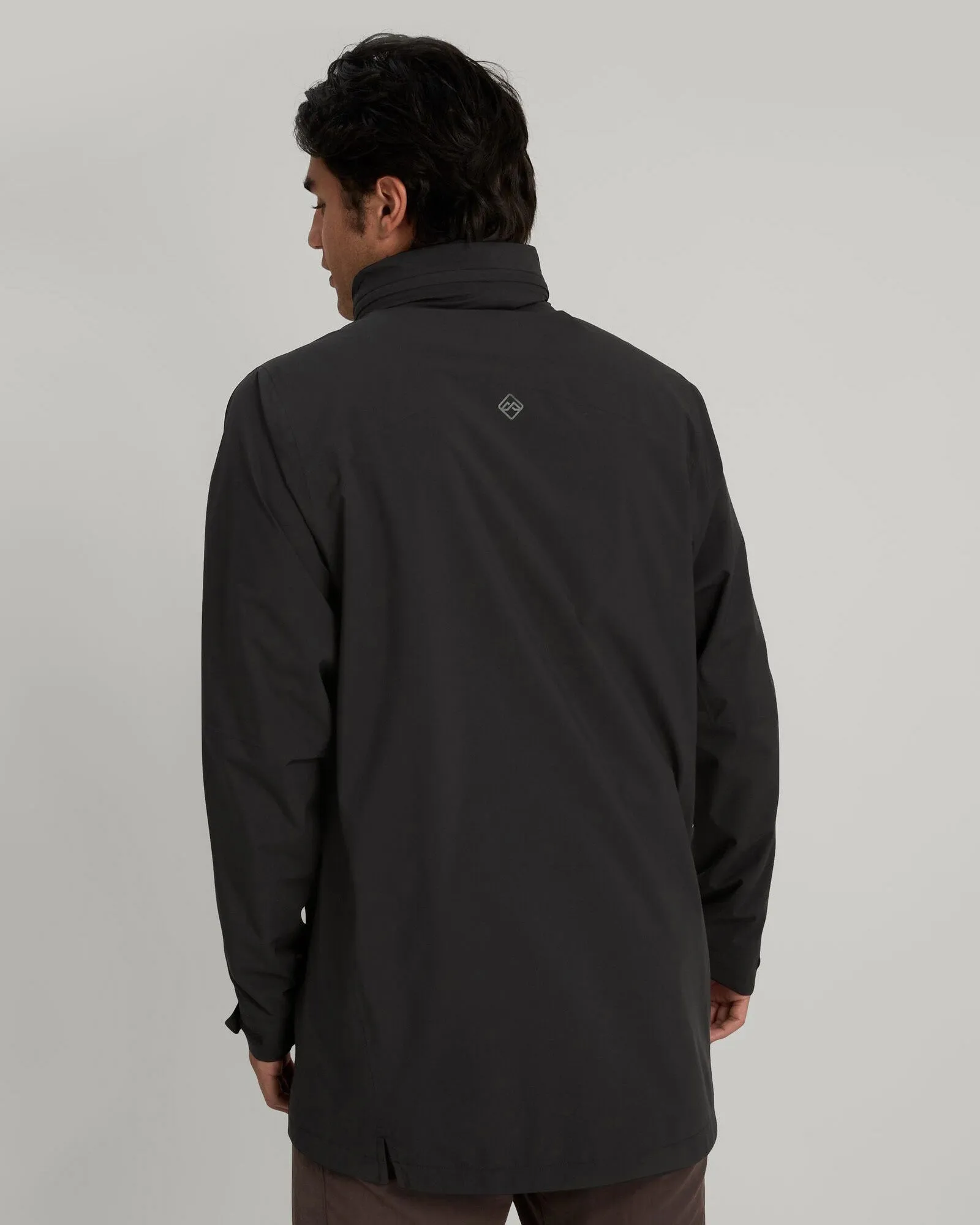 Men's Trailhead Stretch 2.5-layer Rain Parka - Black Stingray