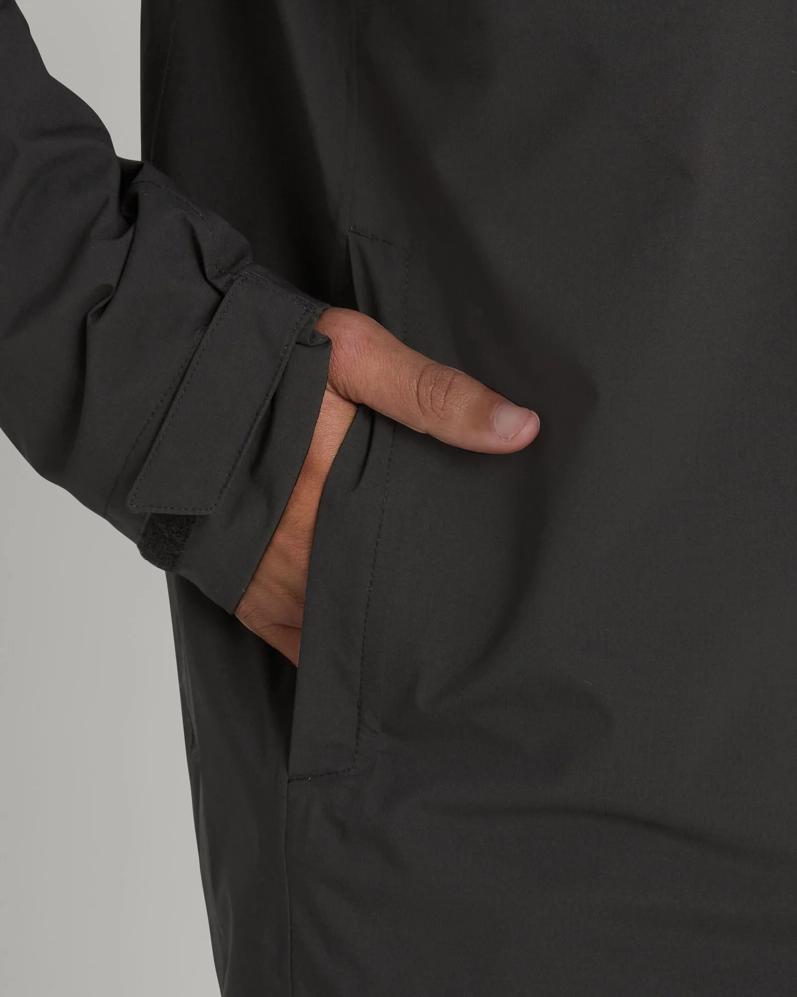 Men's Trailhead Stretch 2.5-layer Rain Parka - Black Stingray