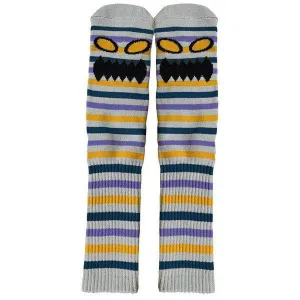 Monster Face Mini Stripe (Grey)