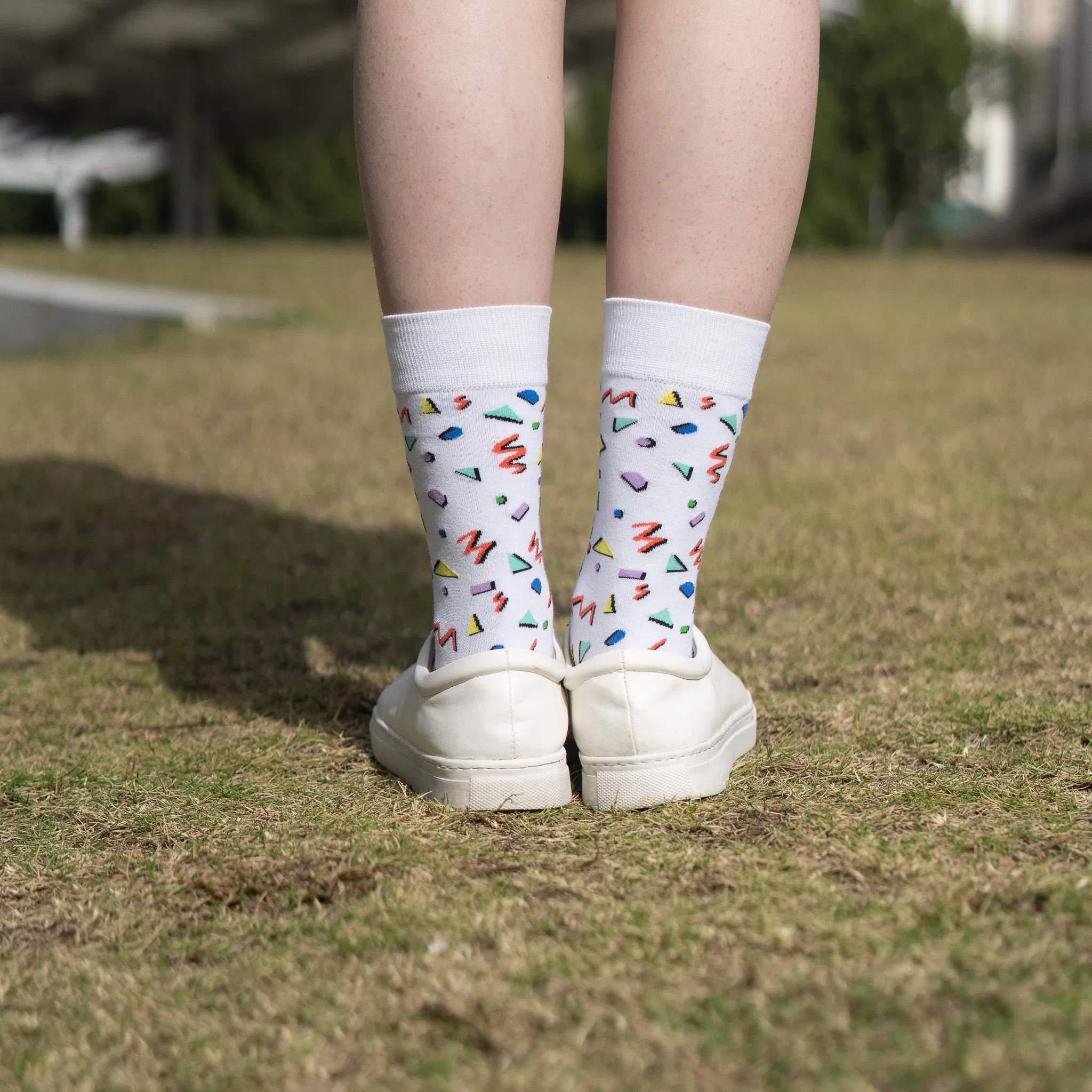 Playful Socks C 80s Day Time Party Socks