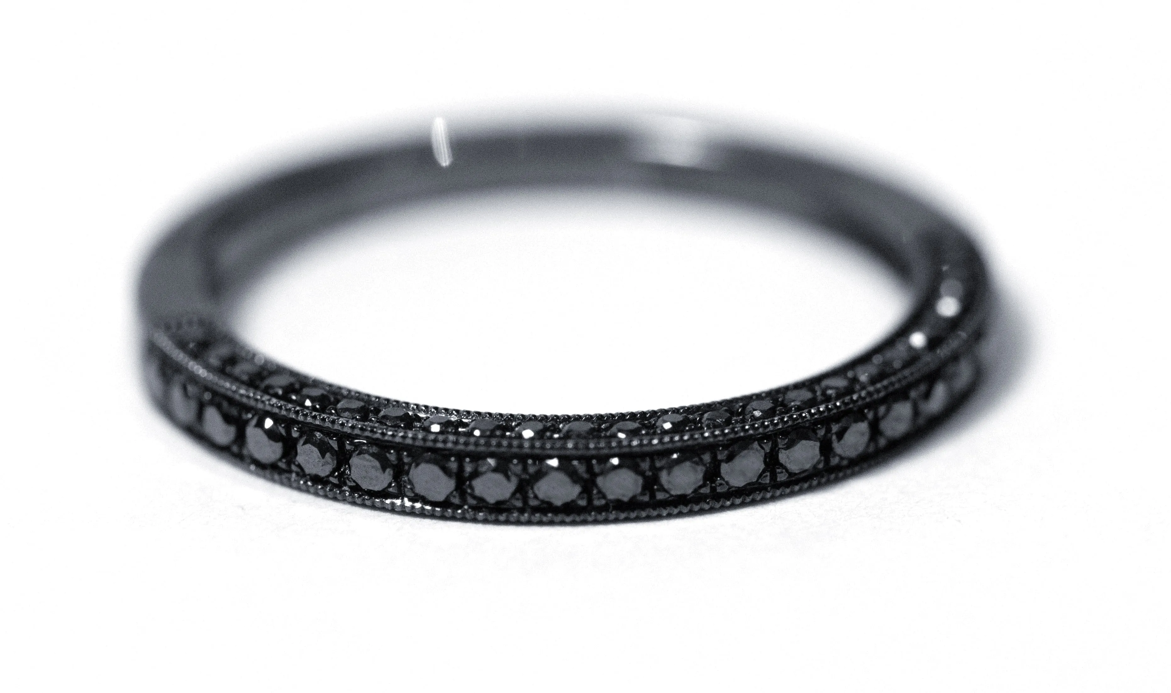 "Noir" Black Diamond Ring